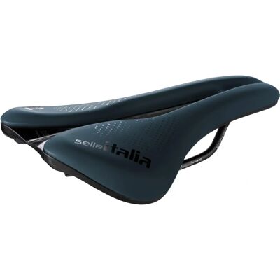 Selle Italia Novus Boost Evo TM Superflow Gravel Nyereg - Blue Granite - Könnyű, Kényelmes, Teljesítmény Selle Italia Novus Boost Evo TM Superflow Gravel Nyereg - Blue Granite - Könnyű, Kényelmes, Teljesítmény