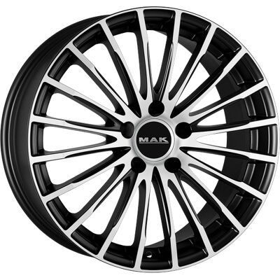 Jante en alliage Mak Starlight Mercedes-Benz 17 pouces Noir Glace - Roue - Publicité Jante en alliage Mak Starlight Mercedes-Benz 17 pouces Noir Glace - Roue - Publicité