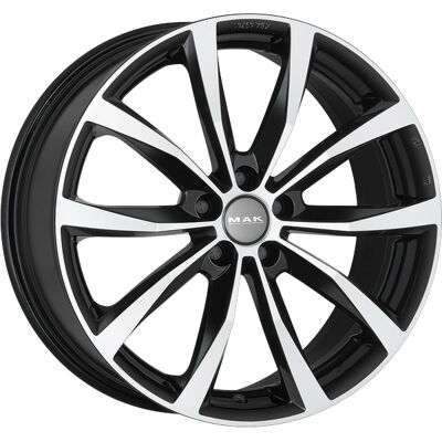 Mak Wolf Aluminiumfälg Opel Corsa Opc 17x7.5 Svart Spegel - Fälg Mak Wolf Aluminiumfälg Opel Corsa Opc 17x7.5 Svart Spegel - Fälg