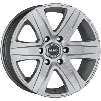 Mak Stone Vigo 8.5x20 6x139,7 Silber - Leichtmetallrad Mak Stone Vigo 8.5x20 6x139,7 Silber - Leichtmetallrad
