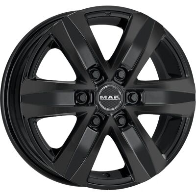 Mak Wheels 6 Alumiinivanne - 8.5x20 - Musta - SUV/Kuorma-auto Mak Wheels 6 Alumiinivanne - 8.5x20 - Musta - SUV/Kuorma-auto