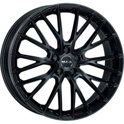 Mak Speciale Kevytmetallivanne - 8.5x20 5x110 Kiiltävä Musta - Rengas Mak Speciale Kevytmetallivanne - 8.5x20 5x110 Kiiltävä Musta - Rengas