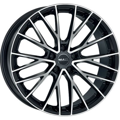 Rueda de aleación Mak Speciale-D - 10x21 - 5x112 - Espejo Negro - Rueda de coche Rueda de aleación Mak Speciale-D - 10x21 - 5x112 - Espejo Negro - Rueda de coche