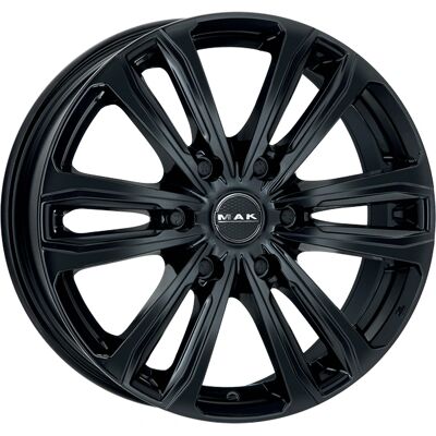Mak Wheels Safari kevytmetallivanne - 8.5x20 - Kiiltävä musta - 6x139.7 - ET30 Mak Wheels Safari kevytmetallivanne - 8.5x20 - Kiiltävä musta - 6x139.7 - ET30