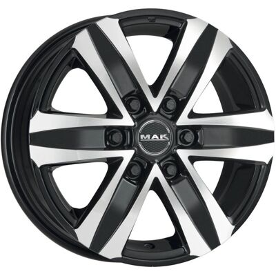 Mak Stone 6 Alumiinipyörä - Musta Peili - 8.5x20 - 6x139,7 - Pajero/L200 Mak Stone 6 Alumiinipyörä - Musta Peili - 8.5x20 - 6x139,7 - Pajero/L200