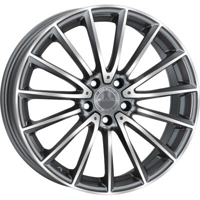 Mak Komet Alufelge für Mercedes-Benz - 7.5x17, 5x112, Gun Met Mak Komet Alufelge für Mercedes-Benz - 7.5x17, 5x112, Gun Met