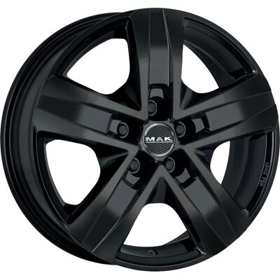 Mak Stone 6.5x16 5x120 Glanz Schwarz - Felge Mak Stone 6.5x16 5x120 Glanz Schwarz - Felge