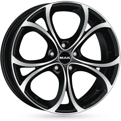 MAK Wheels Malli F9020LAGB29LG1X 20 Tuumaa Kiiltävä Musta - Vanteet MAK Wheels Malli F9020LAGB29LG1X 20 Tuumaa Kiiltävä Musta - Vanteet