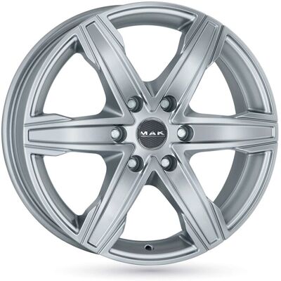Mak King6 Alufælge - 6,5x16 - Sort - til Toyota Hilux/Hiace Mak King6 Alufælge - 6,5x16 - Sort - til Toyota Hilux/Hiace