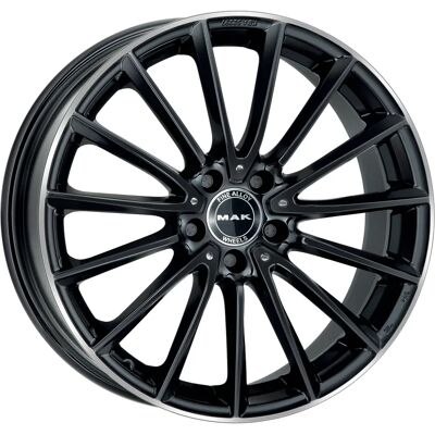 Rueda de Aleación Mak Komet 18x8 Negra - 5x112 - ET33 Rueda de Aleación Mak Komet 18x8 Negra - 5x112 - ET33