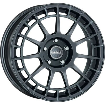 Rueda de aleación Mak 18 pulgadas para Mazda 2 - Gun Metallic brillante - 5x100 Rueda de aleación Mak 18 pulgadas para Mazda 2 - Gun Metallic brillante - 5x100