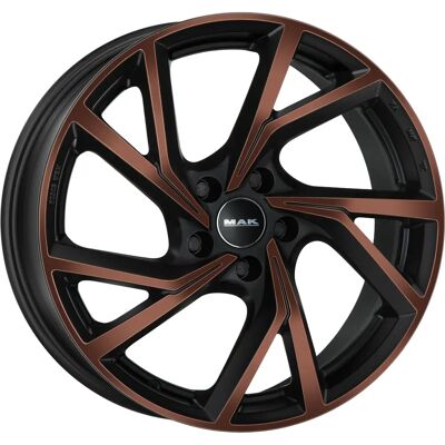 Mak Kassel Alufælge - 8,5x20 - Sort & Bronze - SUV & Bil Mak Kassel Alufælge - 8,5x20 - Sort & Bronze - SUV & Bil