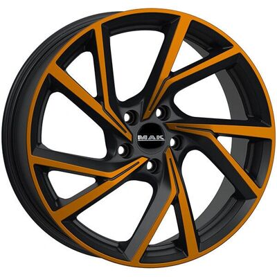 Mak Kassel 18 tuuman kevytmetallivanne - 5x112 Musta & Pronssi Mak Kassel 18 tuuman kevytmetallivanne - 5x112 Musta & Pronssi