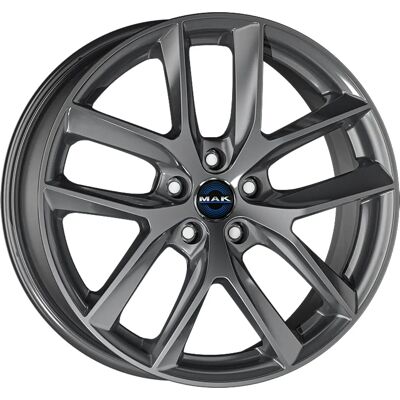 Mak Voltage Alloy Wheel Tesla Model 3 8.5x18 5x114.3 Gloss Gun Metallic Mak Voltage Alloy Wheel Tesla Model 3 8.5x18 5x114.3 Gloss Gun Metallic