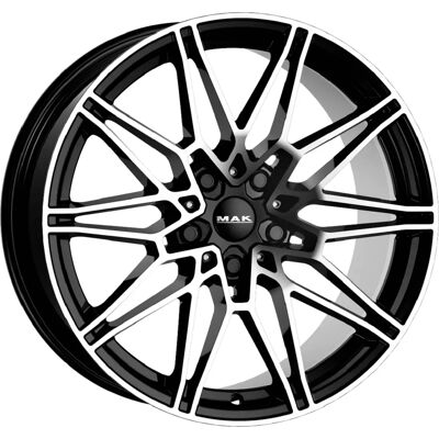MAK KOENIG-D 19x9.50 ET44 5x112 Musta peili - Rengas MAK KOENIG-D 19x9.50 ET44 5x112 Musta peili - Rengas
