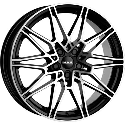 MAK KOENIG 18-Inch Alloy Wheel - Black Mirror - Sport/Utility MAK KOENIG 18-Inch Alloy Wheel - Black Mirror - Sport/Utility