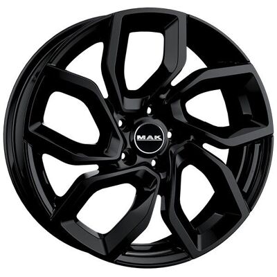 Mak Apollo 7x17 Nero Lucido - Ruota in Alluminio per Citroen Mak Apollo 7x17 Nero Lucido - Ruota in Alluminio per Citroen