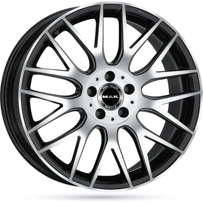 Rueda de Aleación Mak - 20x9 ET28 Espejo Negro - Rueda para Mercedes-Benz Gls Rueda de Aleación Mak - 20x9 ET28 Espejo Negro - Rueda para Mercedes-Benz Gls