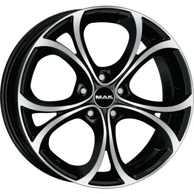 Mak Wheels Lario Vannekeppi - 20x9 - Musta Peili - Ajoneuvo Mak Wheels Lario Vannekeppi - 20x9 - Musta Peili - Ajoneuvo