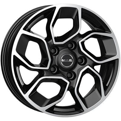 Mak Express Alumiinivanne - 6,5x16 - 5x112 - Musta - Volkswagen Transporter T4 Mak Express Alumiinivanne - 6,5x16 - 5x112 - Musta - Volkswagen Transporter T4