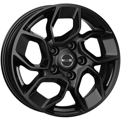 Rueda de aleación Mak Express para Volkswagen Transporter T4 - 6.5x16 - Brillo Rueda de aleación Mak Express para Volkswagen Transporter T4 - 6.5x16 - Brillo