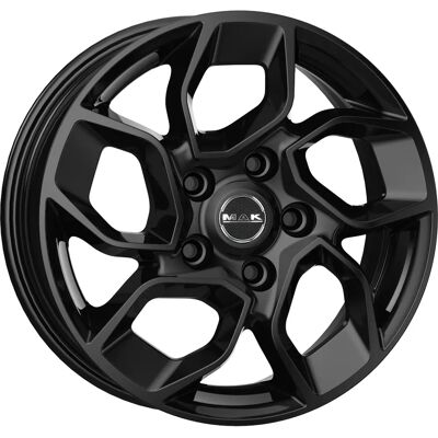 Rueda de Aleación Mak Express para Byd T3/ETP3 - 16 pulgadas Negro Rueda de Aleación Mak Express para Byd T3/ETP3 - 16 pulgadas Negro