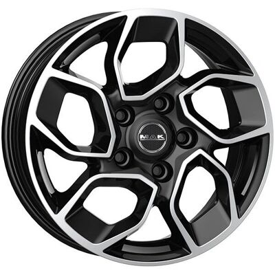 Rueda de aleación Mak Express Peugeot Boxer Citroen Jumper - 7.5x18 5x118 Negra Rueda de aleación Mak Express Peugeot Boxer Citroen Jumper - 7.5x18 5x118 Negra