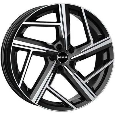 Mak Qvattro Alufelge - Schwarz Spiegel für VW Tiguan R-Line 8.5x21 5x112 Mak Qvattro Alufelge - Schwarz Spiegel für VW Tiguan R-Line 8.5x21 5x112
