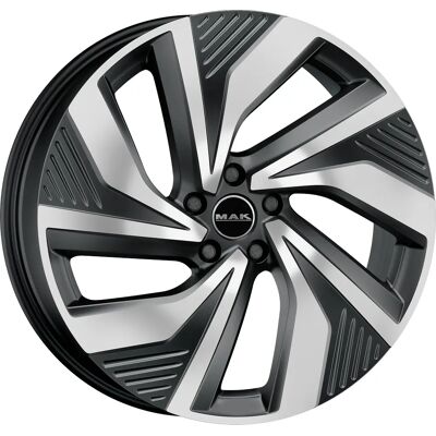 Mak Electra 19x7 Svart Spegel - Aluminiumfälg Mak Electra 19x7 Svart Spegel - Aluminiumfälg