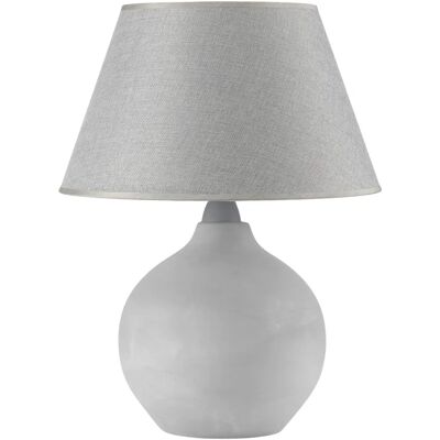 ONLI Keramik-Sphäre Tischlampe - E27, 53cm, Grau ONLI Keramik-Sphäre Tischlampe - E27, 53cm, Grau