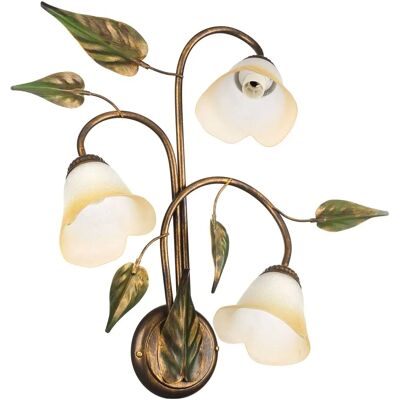 Onli Lighting Miranda 3 Leuchten Wandlampe - Antik Gold Onli Lighting Miranda 3 Leuchten Wandlampe - Antik Gold