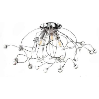 Onli Lighting Trilly Chrom Multi-Arme Deckenleuchte - Deckenlampe Onli Lighting Trilly Chrom Multi-Arme Deckenleuchte - Deckenlampe
