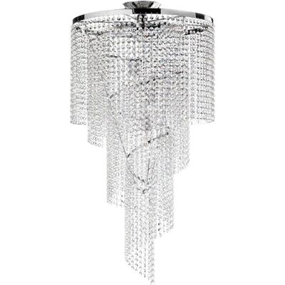 Onli Lighting Elica 6-Licht Plafondlamp - Kristallen Onli Lighting Elica 6-Licht Plafondlamp - Kristallen