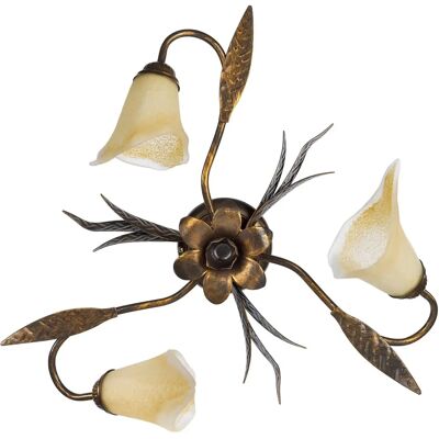 Luminária de Teto Semi Embutida Alga Multi Braços Luminária de Teto Semi Embutida Alga Multi Braços