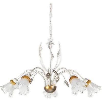 Onli Lighting Lancia 5 Light Multi Arm Colgante de Techo - Luz de Techo de Múltiples Brazos Onli Lighting Lancia 5 Light Multi Arm Colgante de Techo - Luz de Techo de Múltiples Brazos