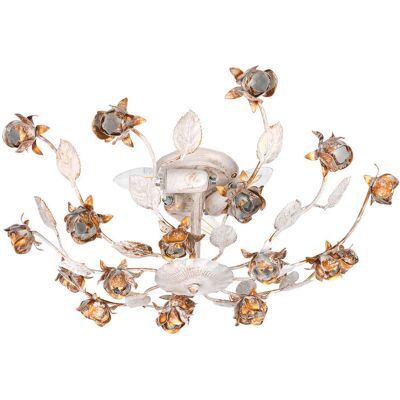 Onli Lighting Carolina Candle Flower Mehrarmiger Halbfederung-Deckenleuchte - Deckenlampe Onli Lighting Carolina Candle Flower Mehrarmiger Halbfederung-Deckenleuchte - Deckenlampe