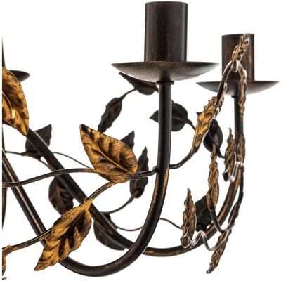 Euluna Brons Metaal 6-Licht Luster - Verlichting Euluna Brons Metaal 6-Licht Luster - Verlichting