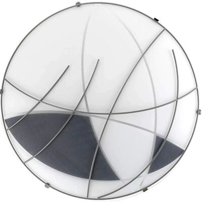 Onli Lighting Argento 40cm Geborsteld Glas Plafondlamp - Plafondlamp Onli Lighting Argento 40cm Geborsteld Glas Plafondlamp - Plafondlamp