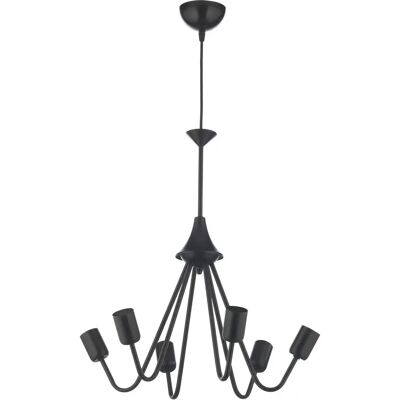 Onli Lighting Billy 6 Light Multi Arm Pendant Ceiling Light - Plafondlamp Onli Lighting Billy 6 Light Multi Arm Pendant Ceiling Light - Plafondlamp