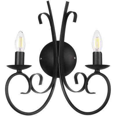 Onli Lighting Onli Pompei 2 Luce Candela da Parete - Applique Onli Lighting Onli Pompei 2 Luce Candela da Parete - Applique