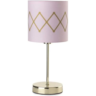 Onli Lighting Rosita Tischlampe - Pink, Metall & Stoff, 35cm Onli Lighting Rosita Tischlampe - Pink, Metall & Stoff, 35cm