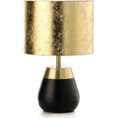Onli Kint Nachtlamp - Metaal & Stof, E27, 23/37.5 cm Onli Kint Nachtlamp - Metaal & Stof, E27, 23/37.5 cm