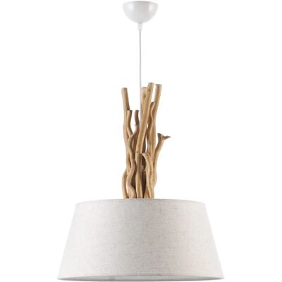 Onli Lighting Lampada Sospesa Cilindrica in Legno - Lampada da Soffitto Onli Lighting Lampada Sospesa Cilindrica in Legno - Lampada da Soffitto