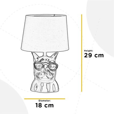Unknown Brand Model - Black Ceramic Textile Table Lamp - Table Lamp Unknown Brand Model - Black Ceramic Textile Table Lamp - Table Lamp