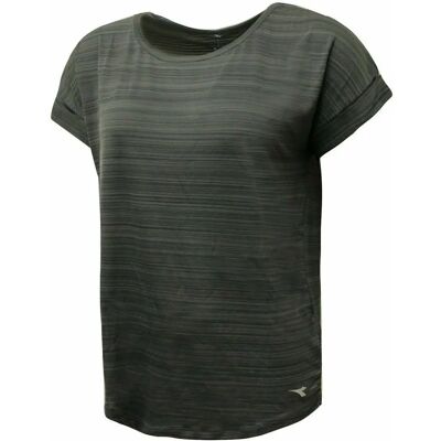 Diadora Model 172162 C1052 - Grey Short Sleeve T-Shirt Diadora Model 172162 C1052 - Grey Short Sleeve T-Shirt