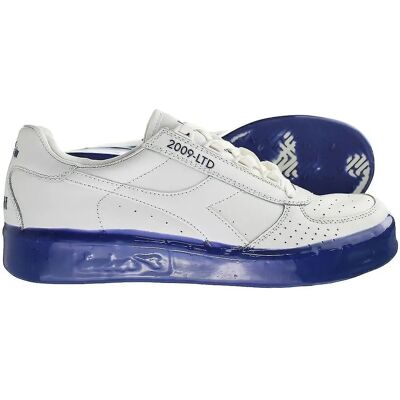 Diadora B.Elite MSGM Leren Heren Sneakers Met Veters - Sneakers Diadora B.Elite MSGM Leren Heren Sneakers Met Veters - Sneakers