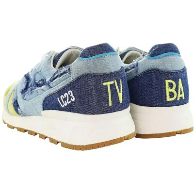 Diadora N9000 Model - Blue Synthetic Trainers Diadora N9000 Model - Blue Synthetic Trainers