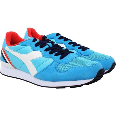 Diadora Camaro Sunde Blue Trainers - Men Diadora Camaro Sunde Blue Trainers - Men