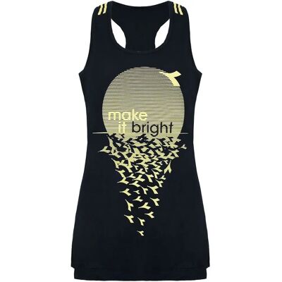 Diadora Make It Bright Navy Tank Top - Sporty Activewear Diadora Make It Bright Navy Tank Top - Sporty Activewear