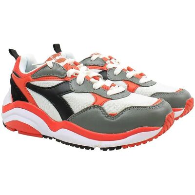 Diadora C8021 Black/Red Trainers - Trainers Diadora C8021 Black/Red Trainers - Trainers